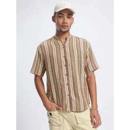 glitchez Classic Woven Striped Shirt-picture-20