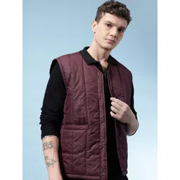 glitchez Collarless Padded Puffer Jacket-picture-24