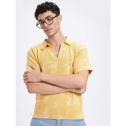 glitchez Color Splash Printed Relaxed Fit T-shirt-picture-22