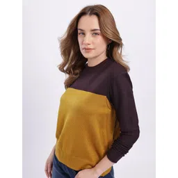 glitchez Colourblocked Relaxed Fit Pullover-picture-13