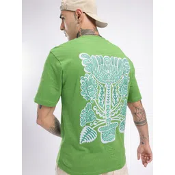 glitchez Cool Touch Graphic Printed Relaxed Fit T-shirt-picture-37