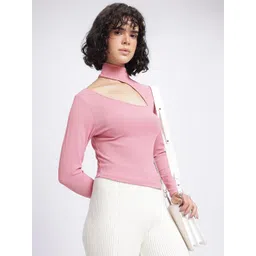 glitchez Cut-Out Situation Ribbed Fitted Top-picture-38