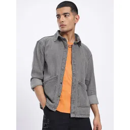 glitchez Denim Nomad Button Up Jacket-picture-17