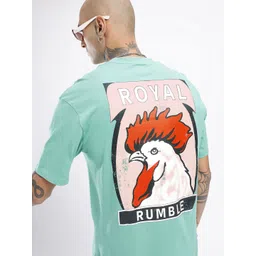 glitchez Downtown Cool Printed Relaxed Fit T-shirt-picture-13