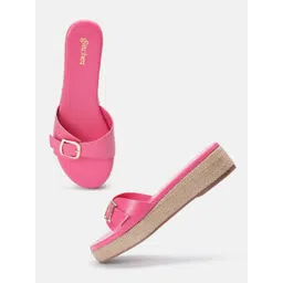 glitchez Flatform Heels with Buckles Upper-picture-40