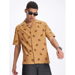 glitchez Floral Fusion Printed Relaxed Shirt-picture-19