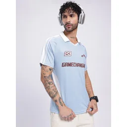 glitchez Fonts That Inspire Relaxed Fit Polo Collar T-shirt-picture-21