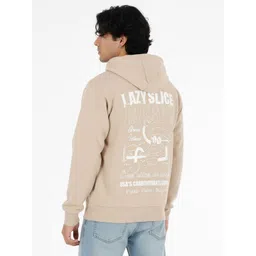 glitchez Graphic Printed Drop-Shoulder Front-Open Hooded Sweatshirt image 3