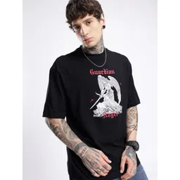 glitchez Graphic Printed Relaxed Fit T-shirt-picture-36