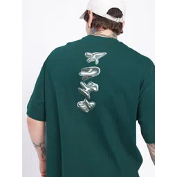 glitchez Graphic Printed Super Loose Fit T-shirt-picture-38