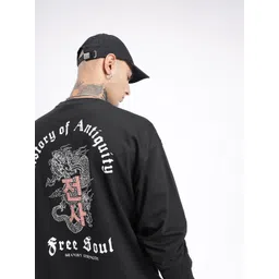 glitchez Laid-back Lux Printed Cotton Terry Oversized Sweatshirt-picture-40