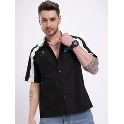 glitchez Laidback Luxe Printed Relaxed Fit Shirt-picture-24