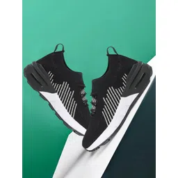 glitchez Men ATLAS Flyknit Striped Sneakers-picture-27