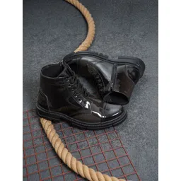 glitchez Men Casual Block-Heeled Regular Boots-picture-36