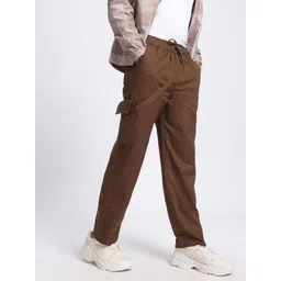 glitchez Men Casual Comfort Twill Relaxed Fit Trouser-picture-20
