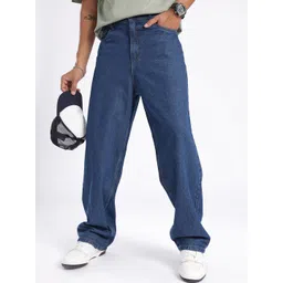 glitchez Men Cool Touch Loose Fit Jeans-picture-16