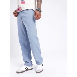 glitchez Men Cool Touch Straight Fit Jeans image 4