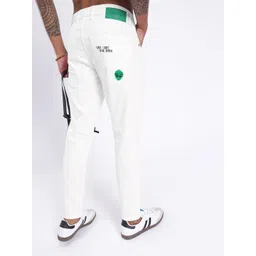 glitchez Men Cool Vibe Skinny Fit Minimal Printed Jeans-picture-22