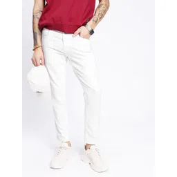 glitchez Men Cool Vibe Skinny Fit Minimal Printed Jeans-picture-35