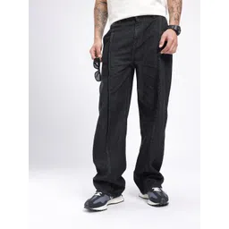 glitchez Men Effortless Urban Flow Wide Leg Jeans-image-15