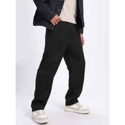 glitchez Men Elevated Basics Straight Fit Trousers-picture-22