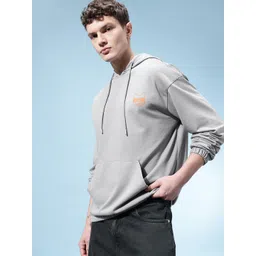 glitchez Men Full Sleeve Solid Hooded Sweatshirt-picture-11