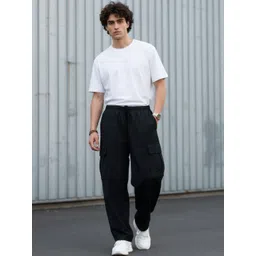 glitchez Men High-Rise Cargos Trousers-picture-45