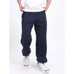 glitchez Men Panelled Relaxed Fit Joggers-picture-41