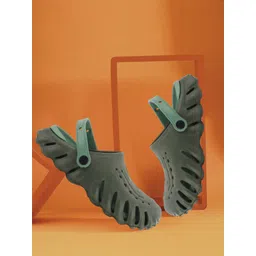 glitchez Men Perforations Clogs Flip Flops-picture-29