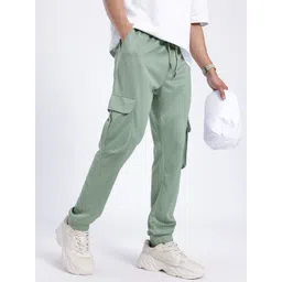 glitchez Men Pocket Heavy Relaxed Fit Joggers-picture-14