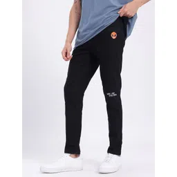 glitchez Men Printed Detail Regular Fit Jeans-picture-13