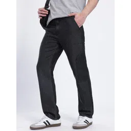 glitchez Men Printed Mid-Rise Pure Cotton Loose Fit Cargo-Style Jeans-picture-17