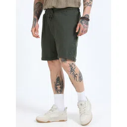 glitchez Men Relaxed Fit Cotton Regular Shorts-picture-35