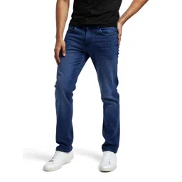 glitchez Men Slim Fit Light Fade Stretchable Jeans-picture-17