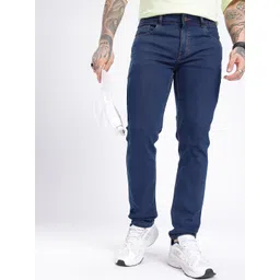 glitchez Men Slim Fit Stretchable Jeans-image-9
