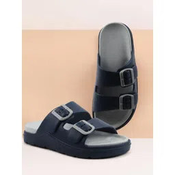 glitchez Men Solid Lightweight Sliders-picture-22