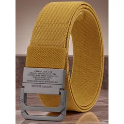 glitchez Men Solid Slider Buckle Formal Belt-picture-41