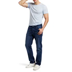glitchez Men Straight Fit Light Fade Stretchable Jeans-picture-23