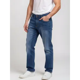 glitchez Men Straight Fit Light Fade Stretchable Jeans-picture-28