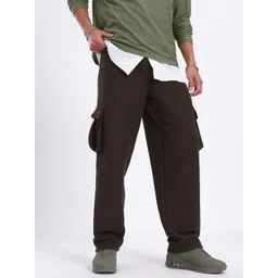 glitchez Men Style In Functionality Woven Design Regular Fit Cargos-picture-31