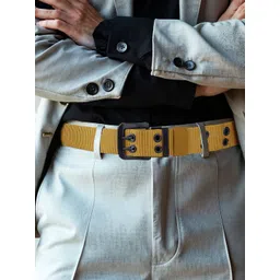 glitchez Men Textured Belt image 2