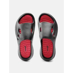 glitchez Men Textured Perforated Self Design Sliders-picture-26