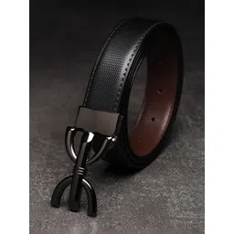 glitchez Men Textured PU Belt-picture-11