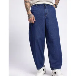 glitchez Men Unfiltered Statement Korean Baggy Jeans-image-29
