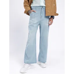 glitchez Men Urban Cool Loose Bootcut Fit Light Fade Jeans-picture-26