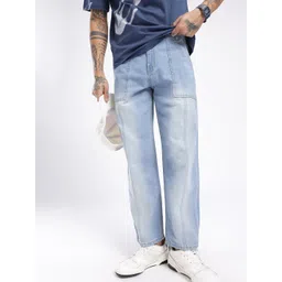 glitchez Men Urban Cool Loose Heavy Fade Jeans-picture-22