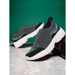 glitchez Men Woven Design Sneakers-picture-38