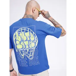 glitchez Oversized Graphic Printed T-shirt-image-22