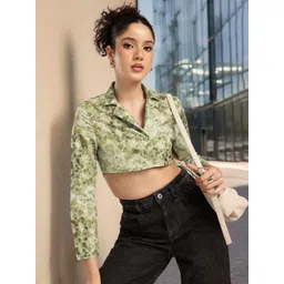 glitchez Pixel Pop Super Crop Shirt Style Top-picture-14