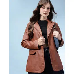 glitchez Polyamide Coat For Women-picture-32